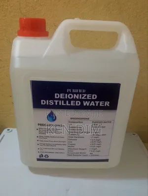 Distilled and Deionized Water