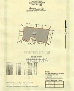 4.3 Hectares of Land in Jahi for Sale