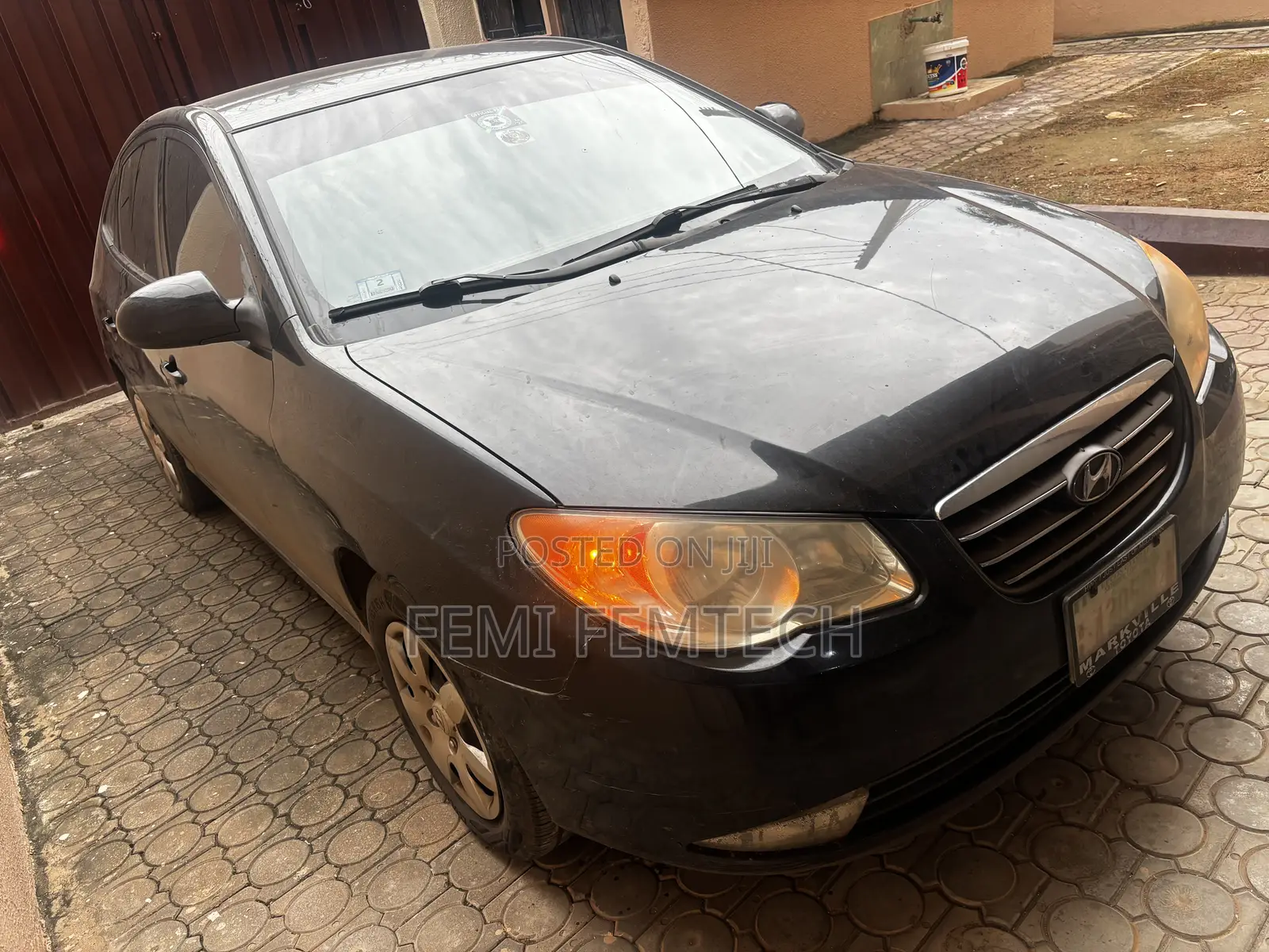 Hyundai Elantra 2008 Black