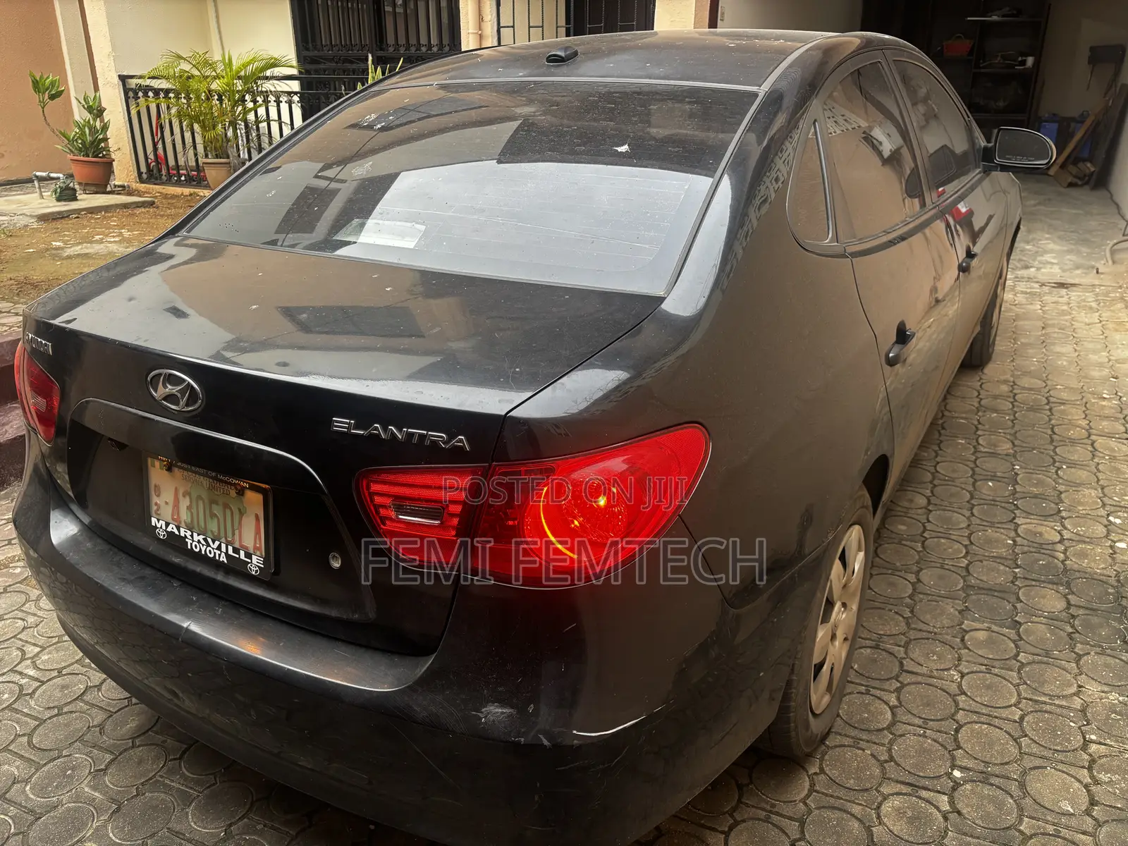 Hyundai Elantra 2008 Black