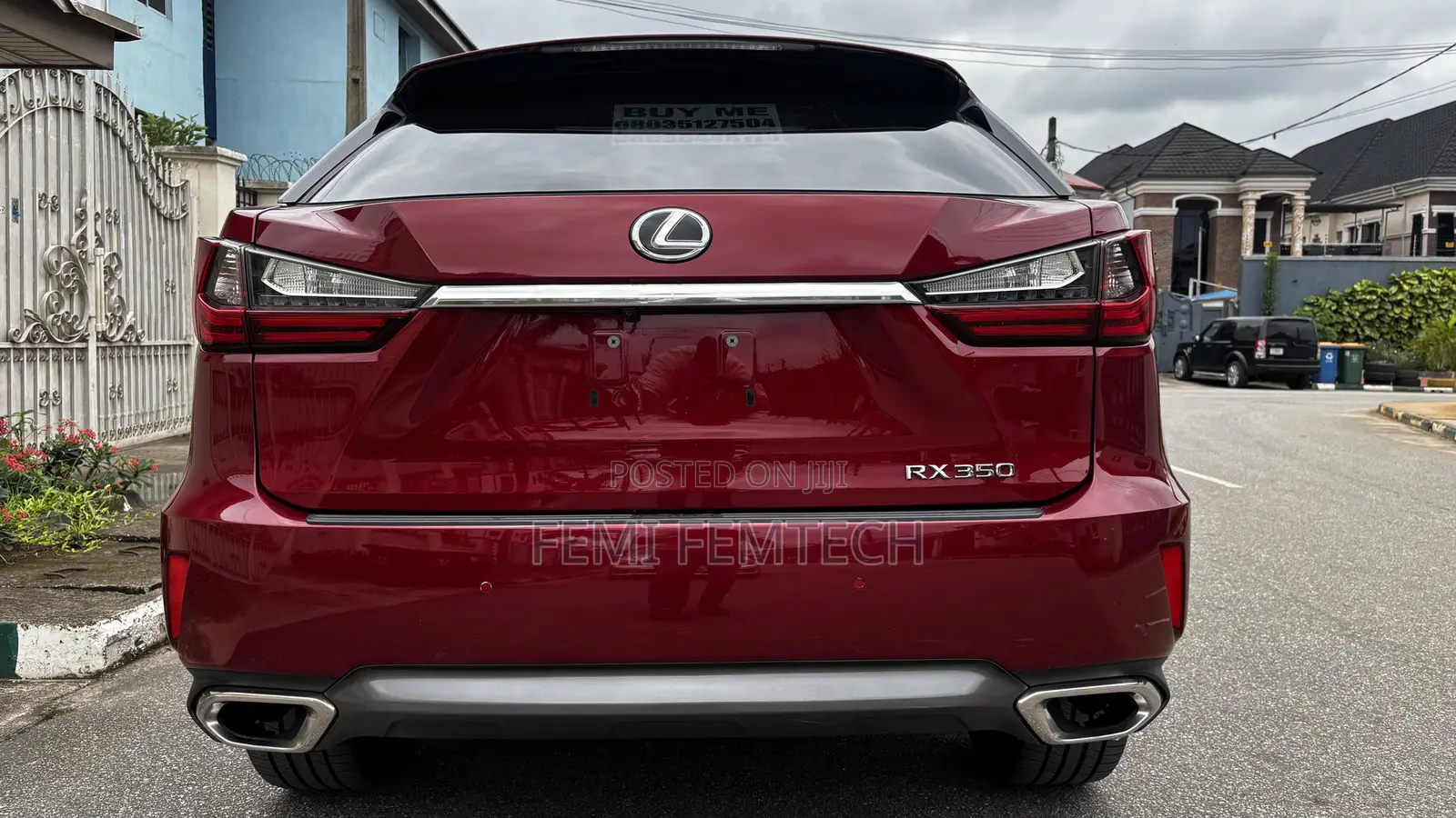 Lexus RX 350 AWD 2018 Red