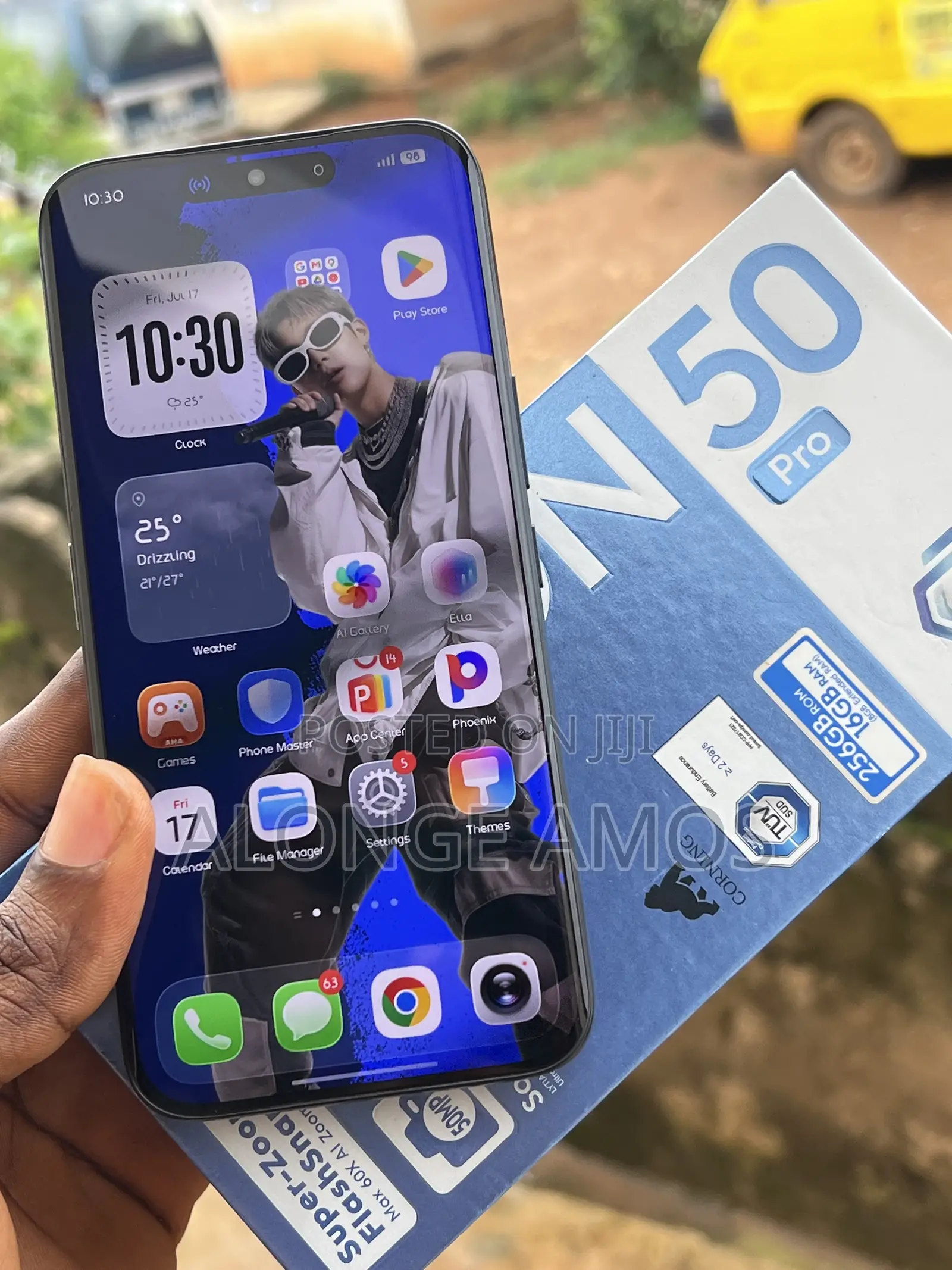 Tecno Camon 50 Pro 256 GB Black