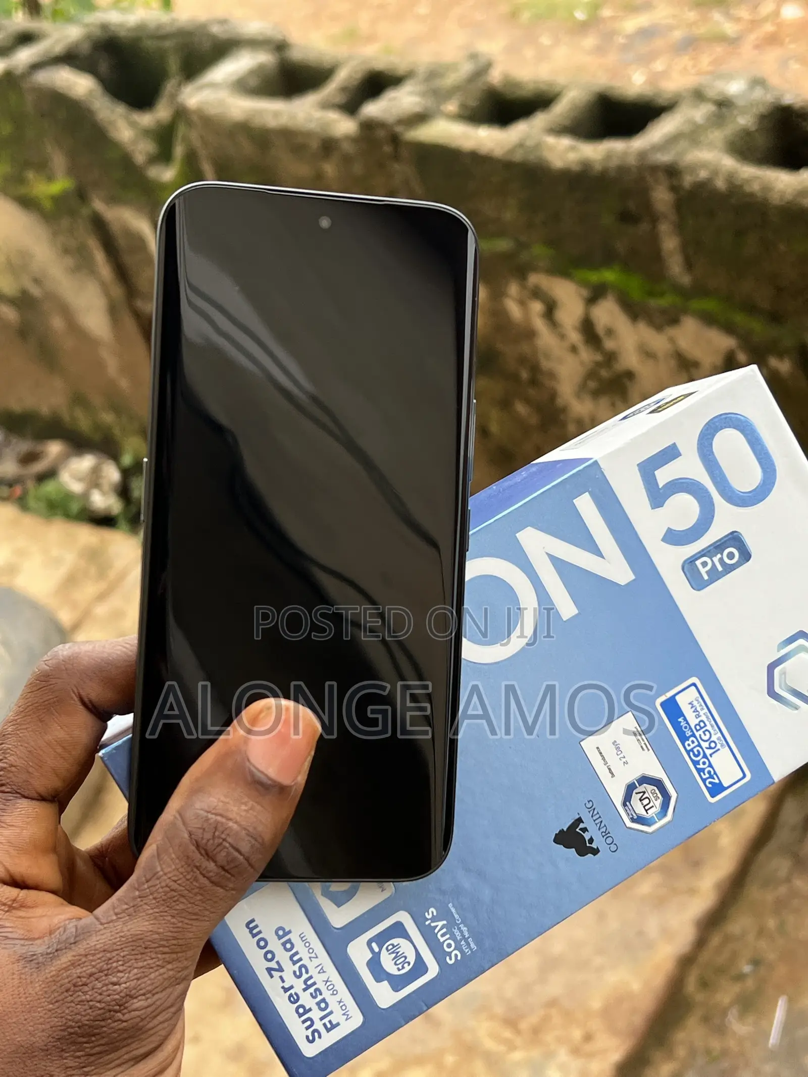 Tecno Camon 50 Pro 256 GB Black