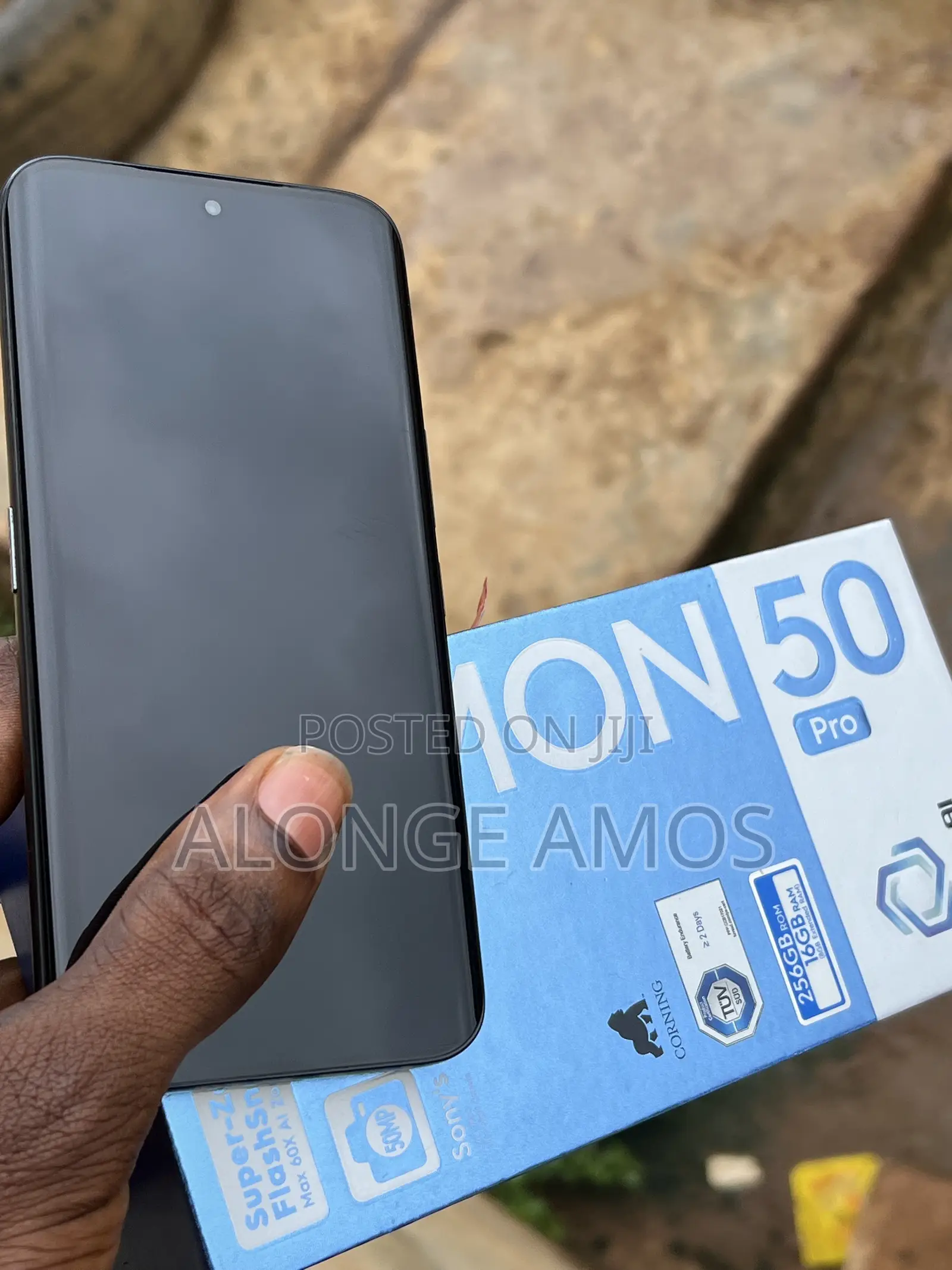 Tecno Camon 50 Pro 256 GB Black