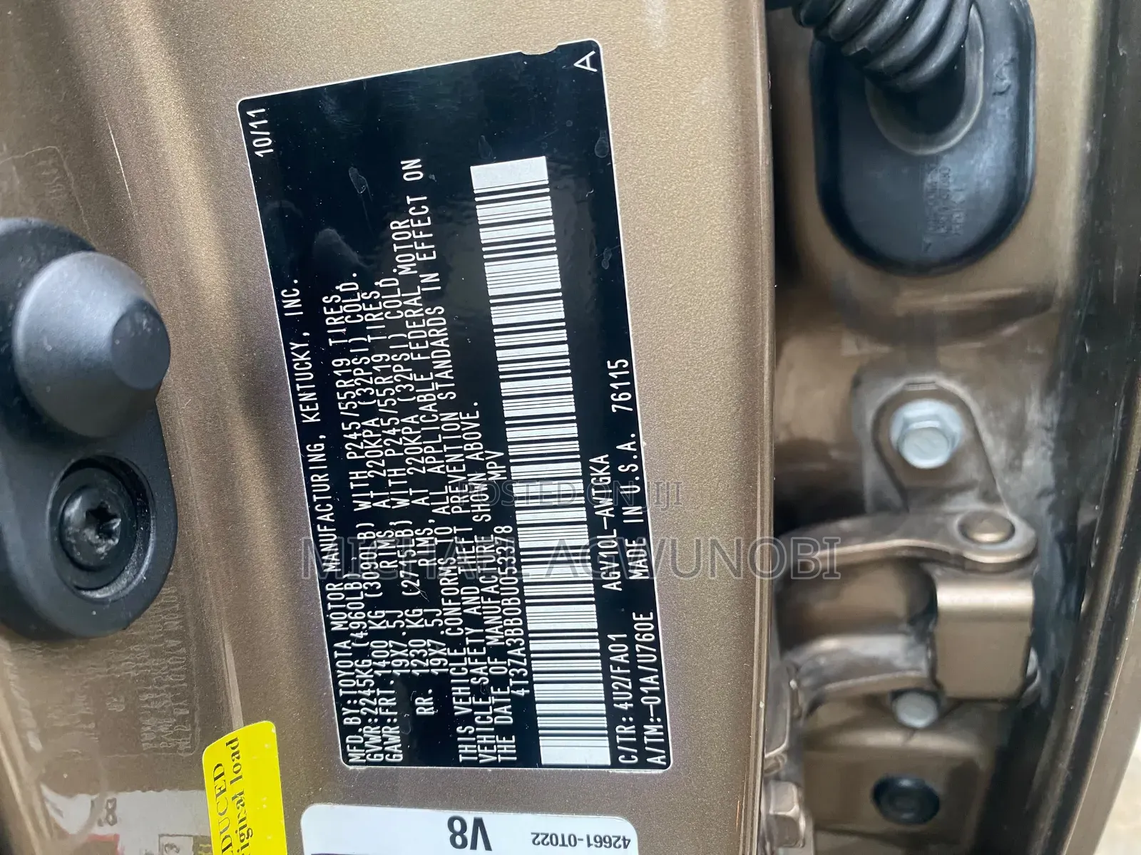 Toyota Venza 2012 Brown