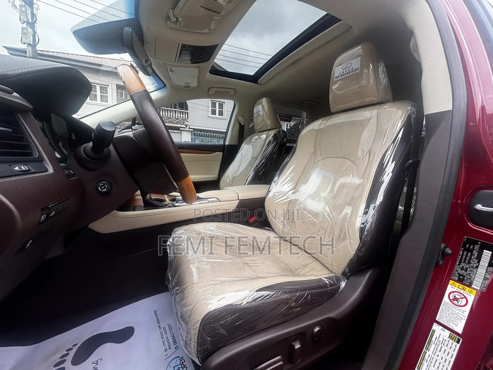 Lexus RX 350 AWD 2018 Red