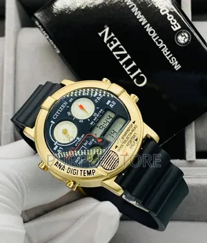 Citizen Digital and Analog Chronograph Water-Resistant Watch