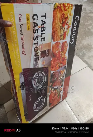 Table Gas Stove Double One