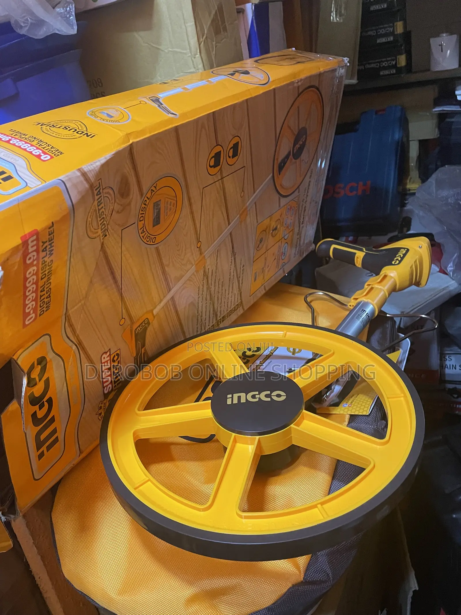 Ingco Digital Measuring Wheel