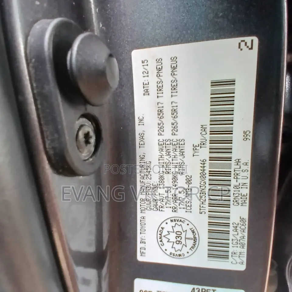 Toyota Tacoma 4dr Double Cab 2016 Gray