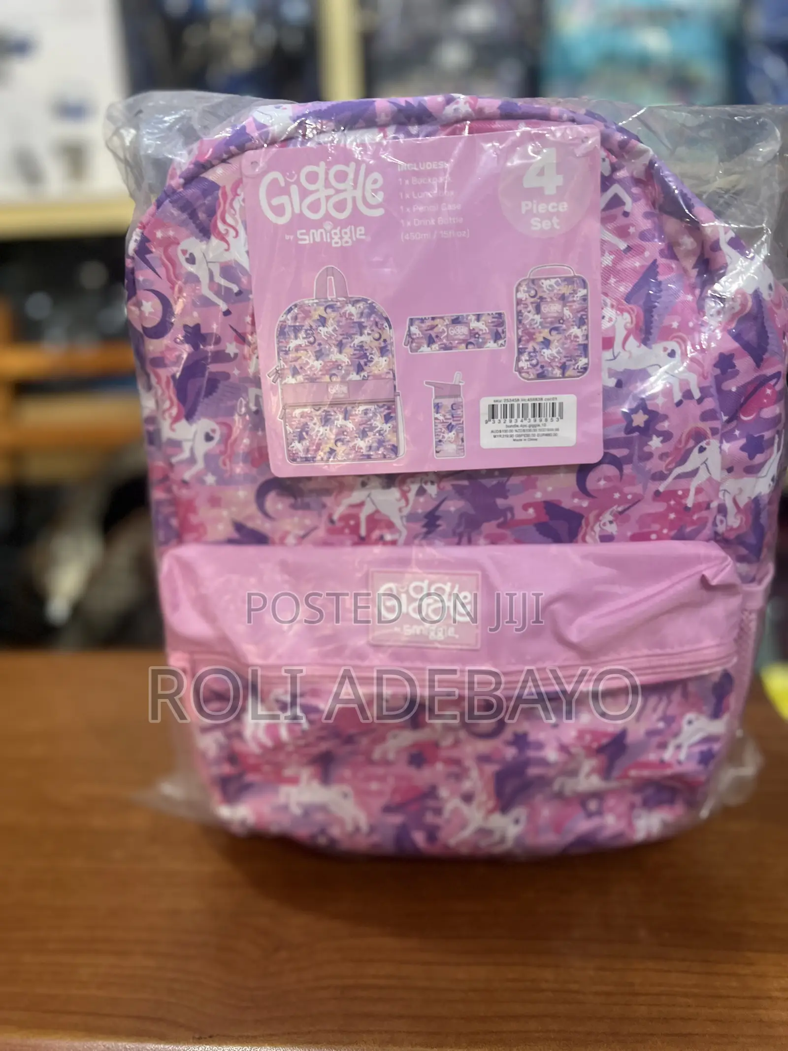 Giggle Smiggle School Backpack 4 in 1