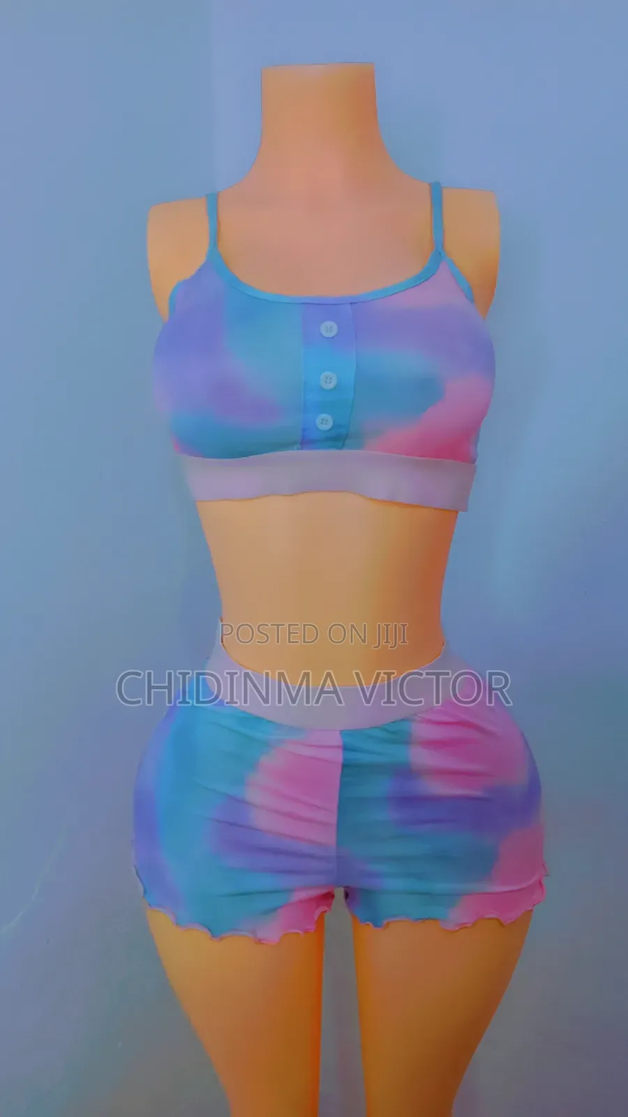 Adorable Short and Half Singlet for Sleeping