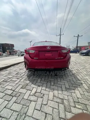 Lexus RC 2016 Red