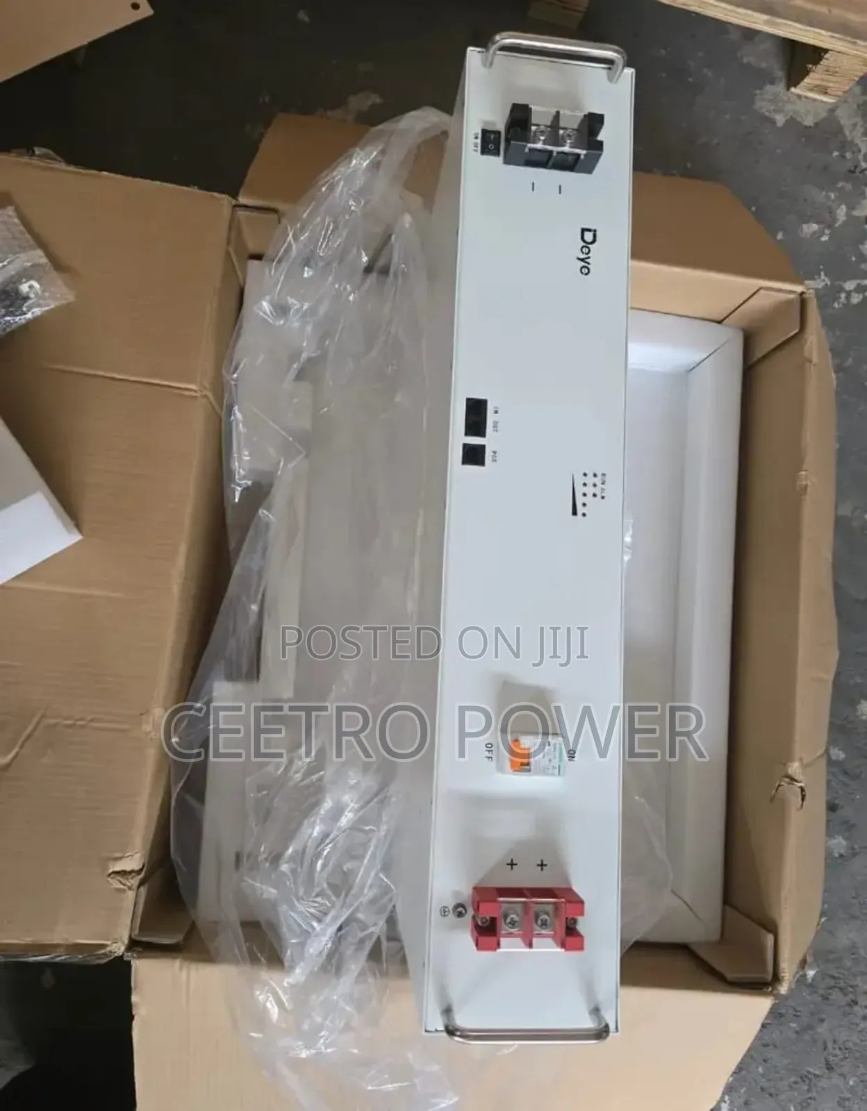 Deye 10kwh 51.2v Lithium Battery Low Voltage