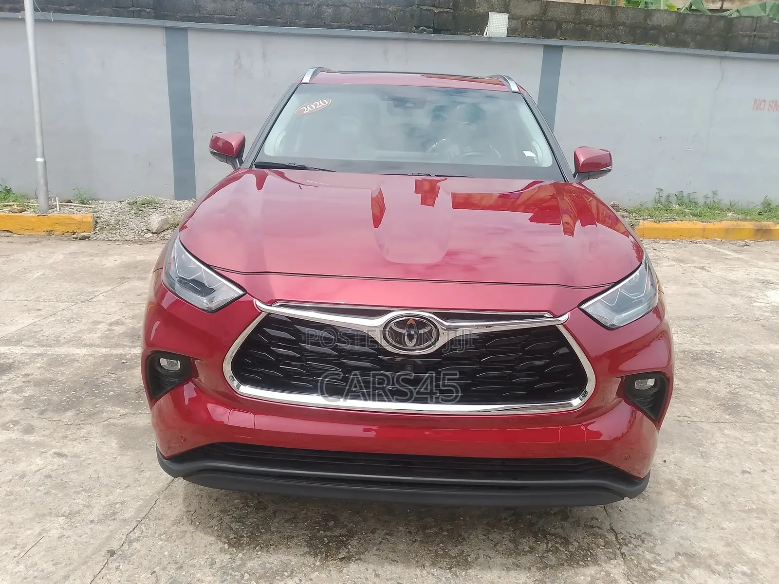 Toyota Highlander 2020 Red