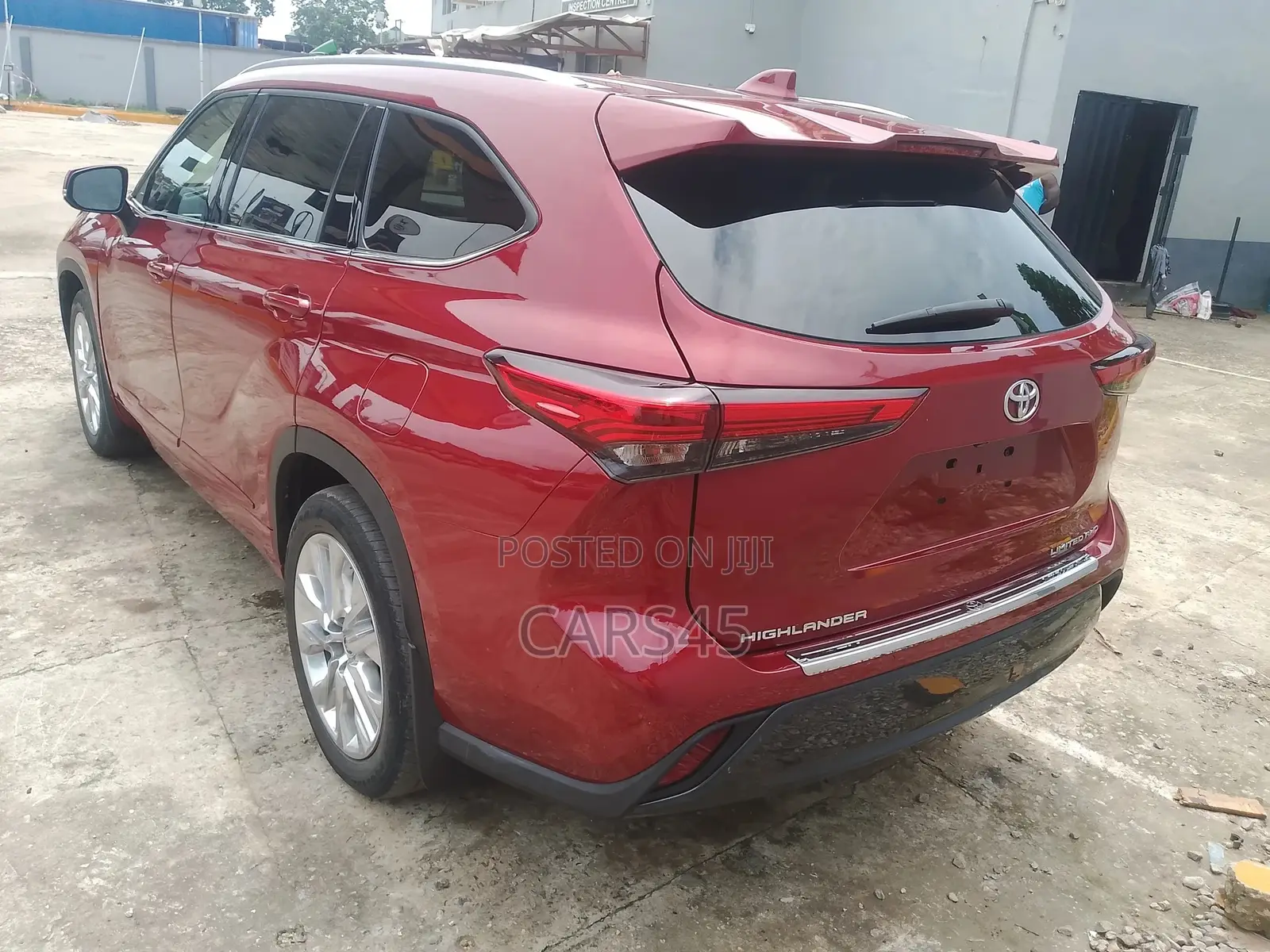 Toyota Highlander 2020 Red