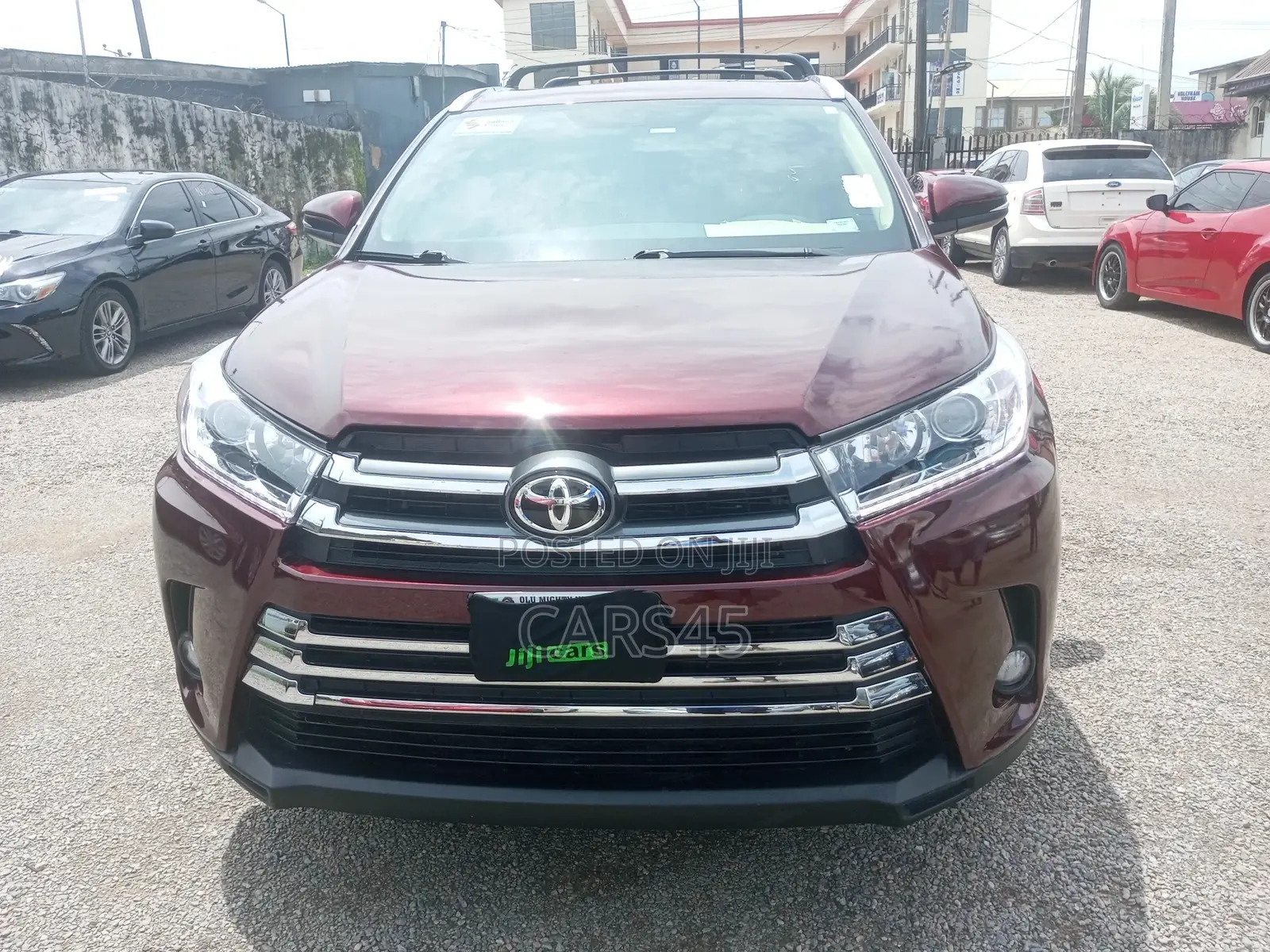 Toyota Highlander 2016 Burgandy