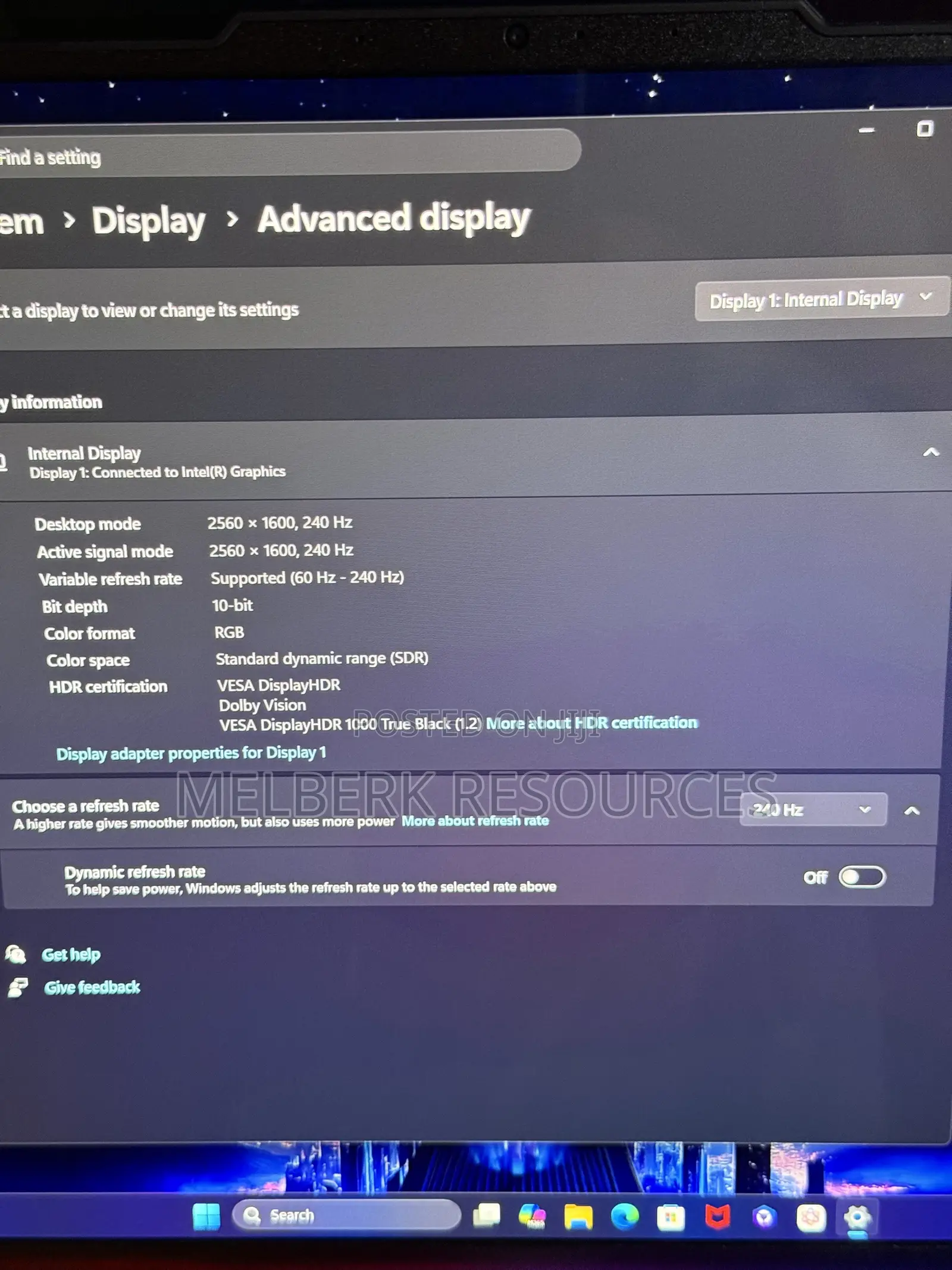 Laptop Lenovo Legion Pro 7 32GB Intel Core Ultra 9 SSD 1T
