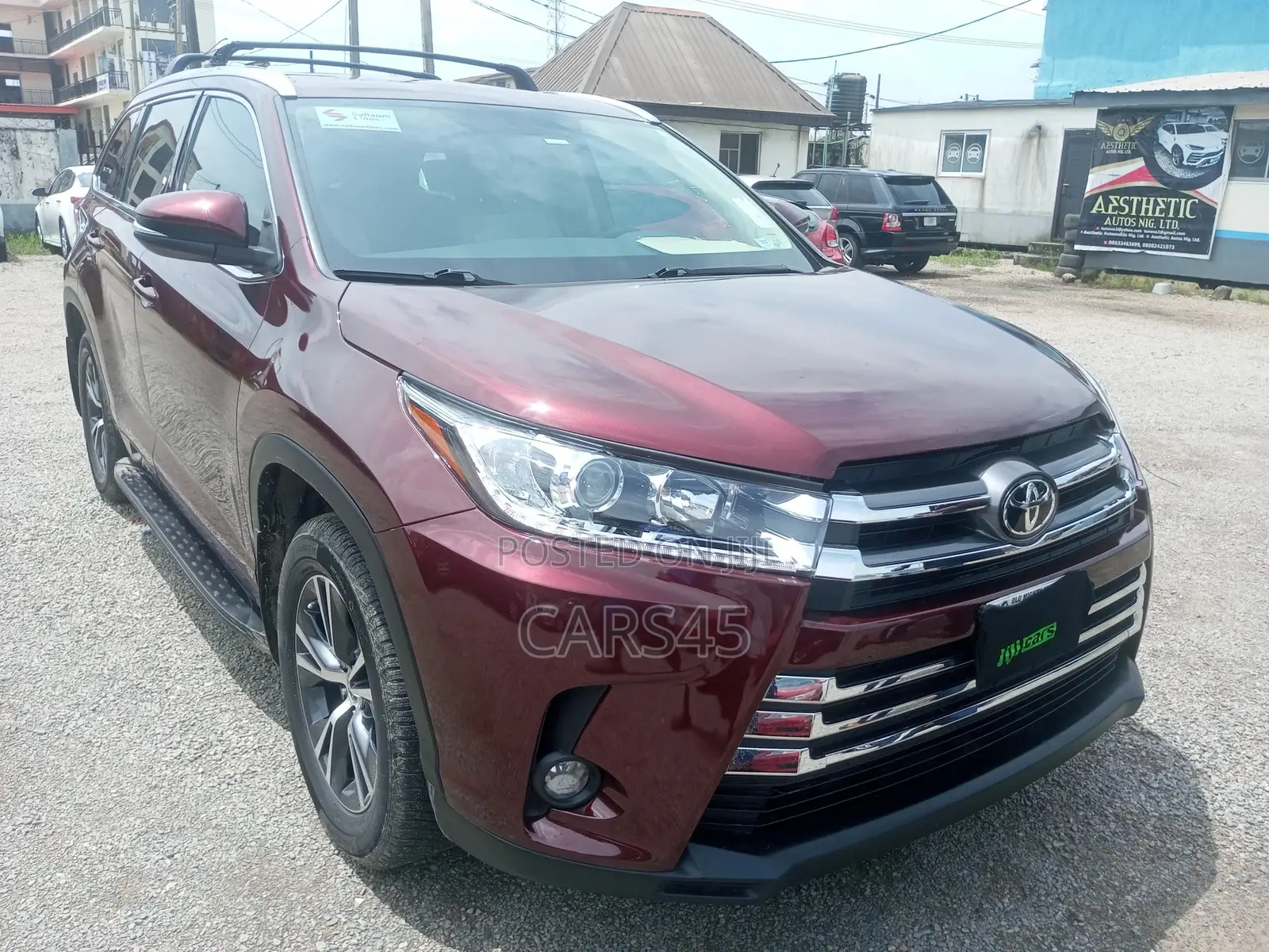 Toyota Highlander 2016 Burgandy