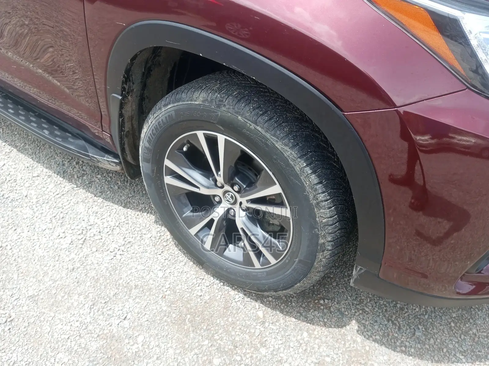 Toyota Highlander 2016 Burgandy