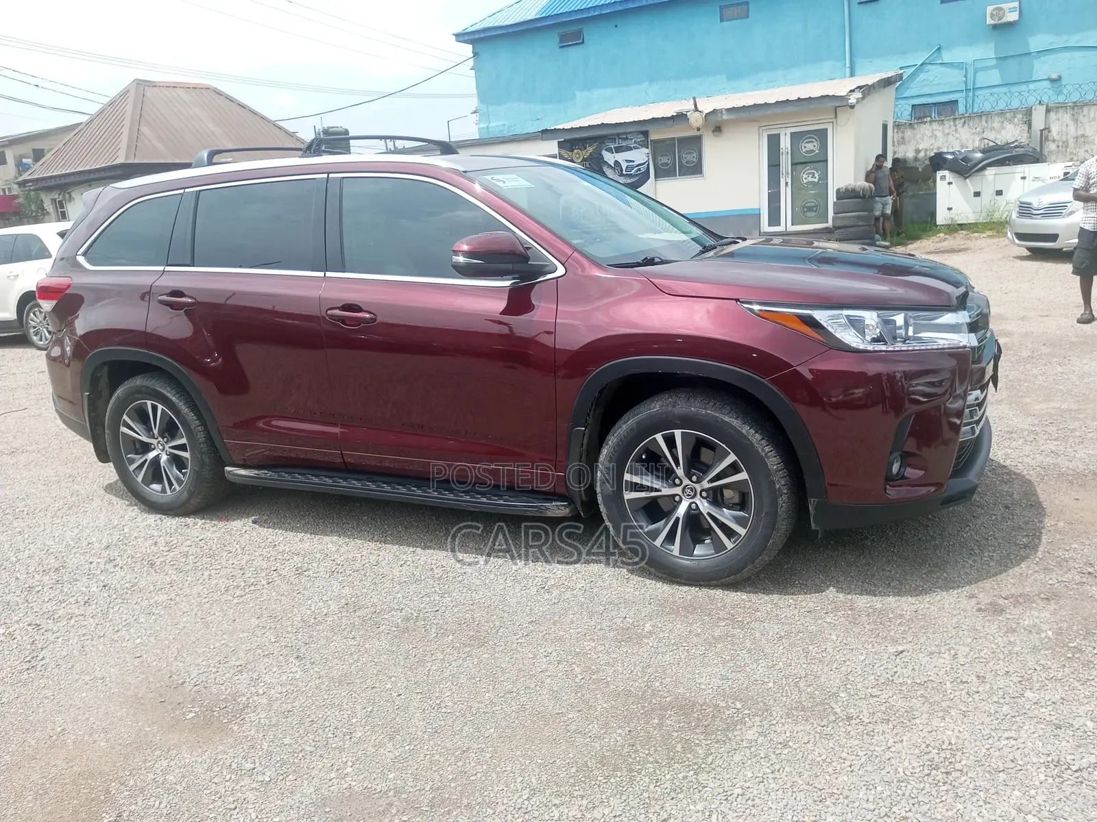 Toyota Highlander 2016 Burgandy