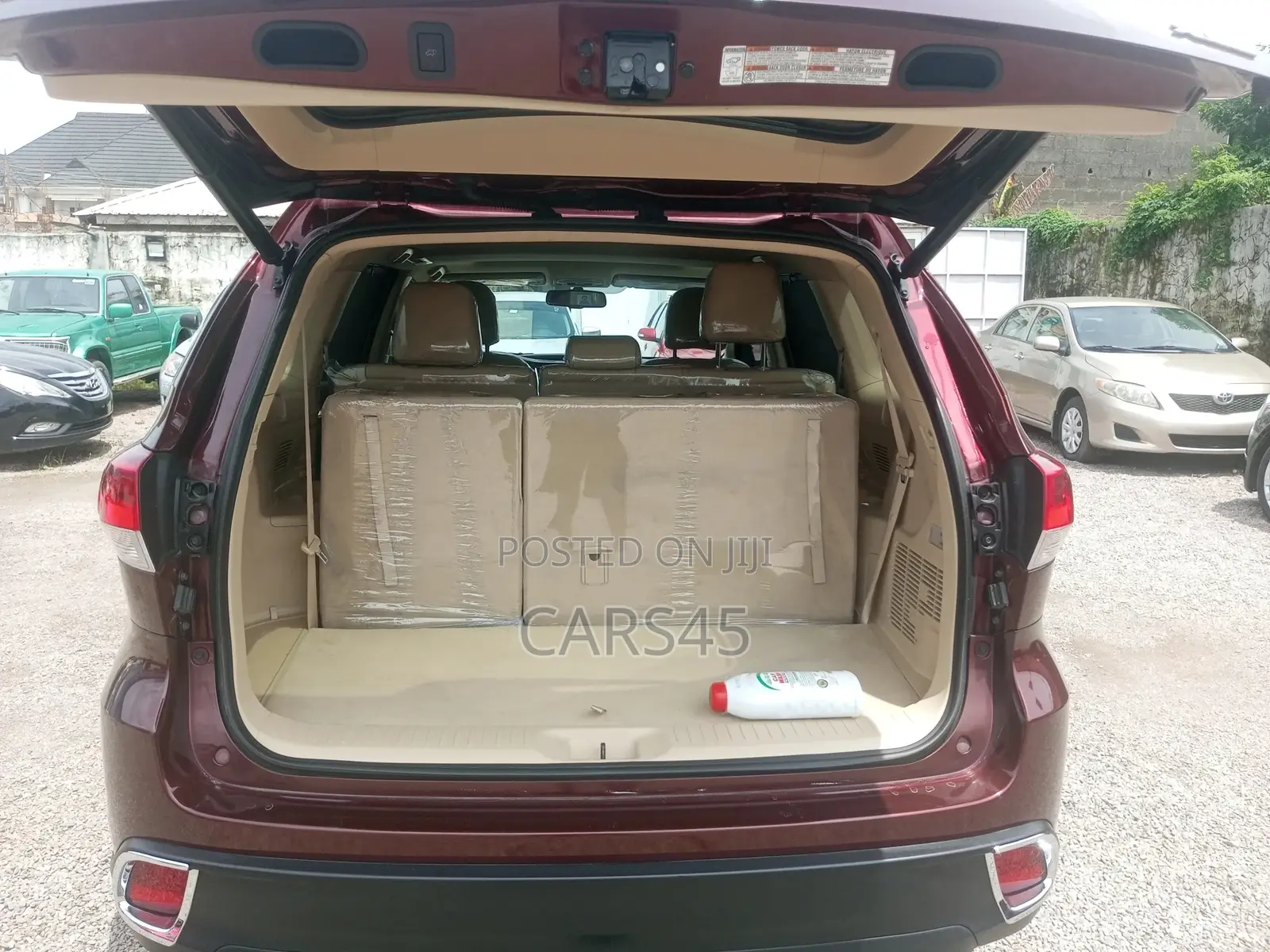 Toyota Highlander 2016 Burgandy