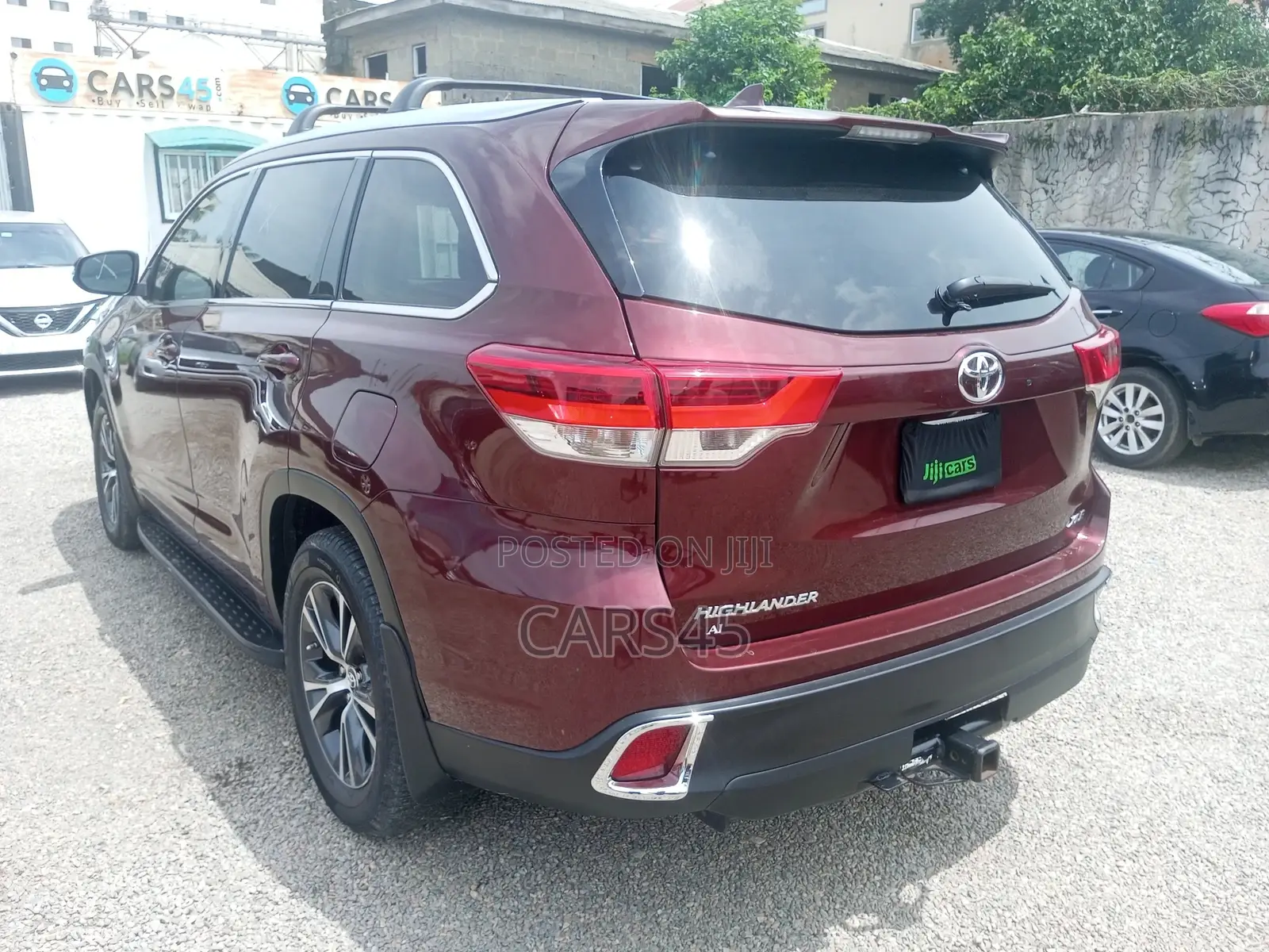 Toyota Highlander 2016 Burgandy