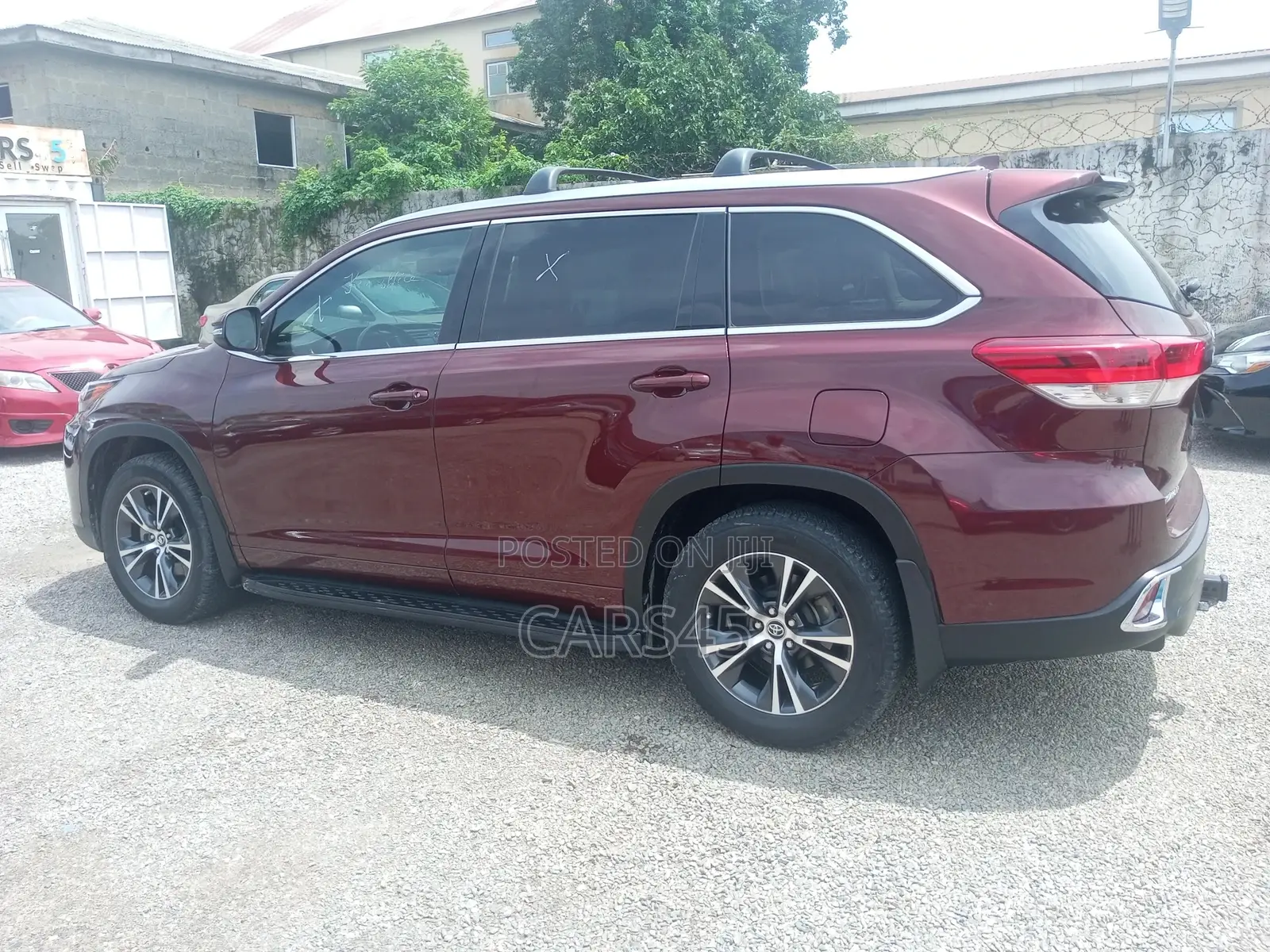 Toyota Highlander 2016 Burgandy