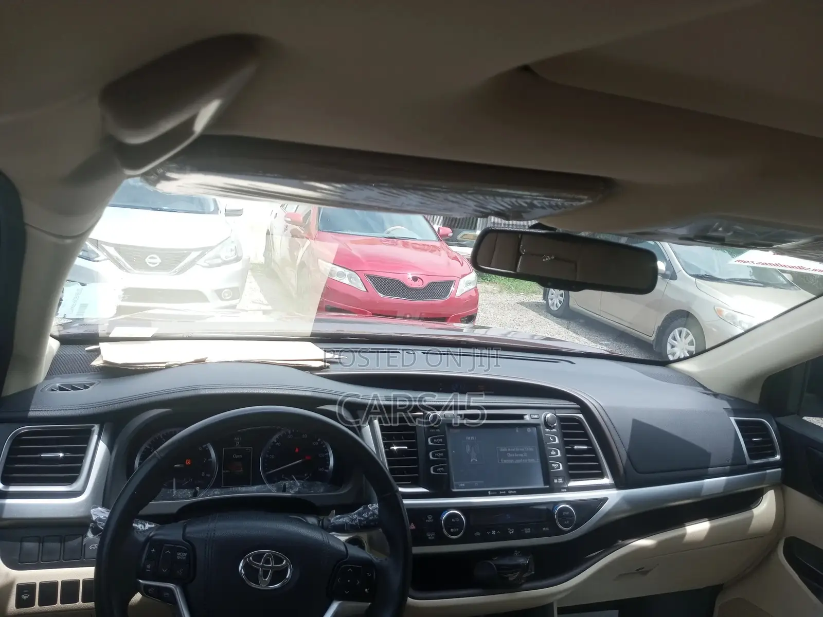Toyota Highlander 2016 Burgandy
