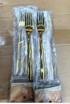 Quality Luxury One DZN Gold Fork