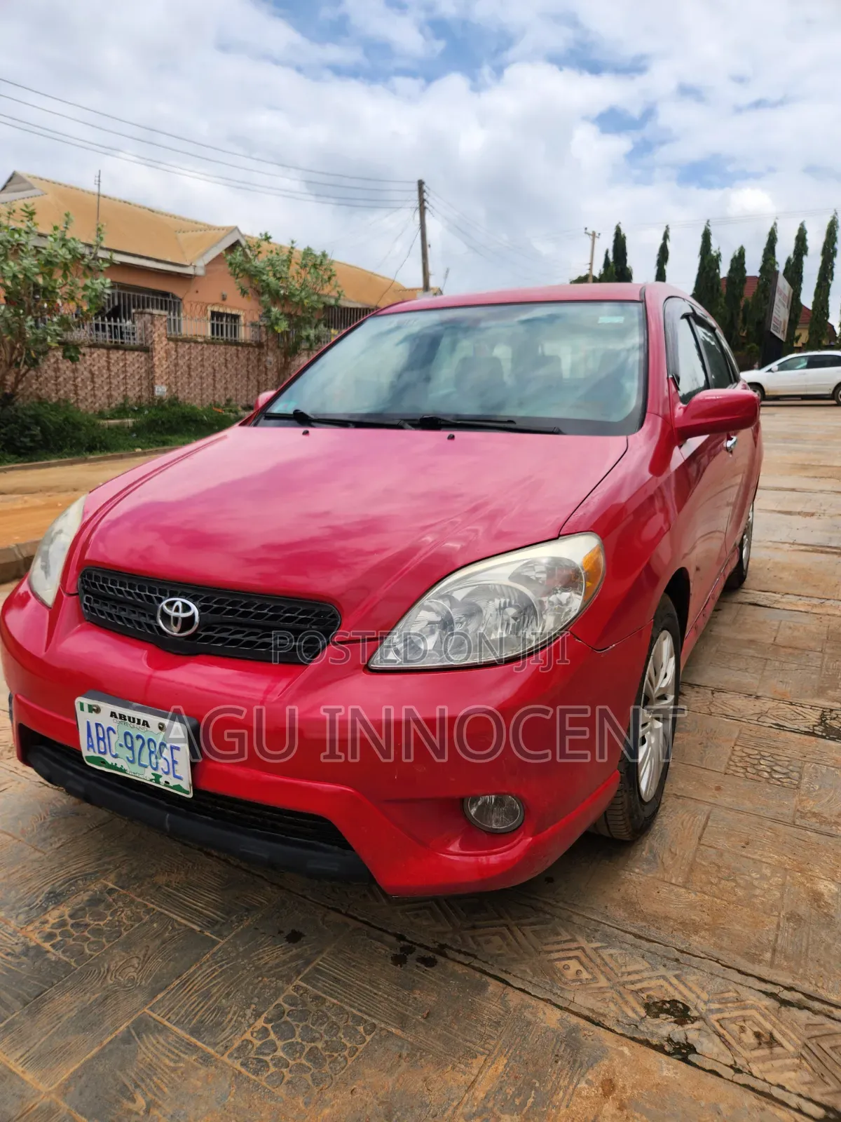 Toyota Matrix 2007 Red