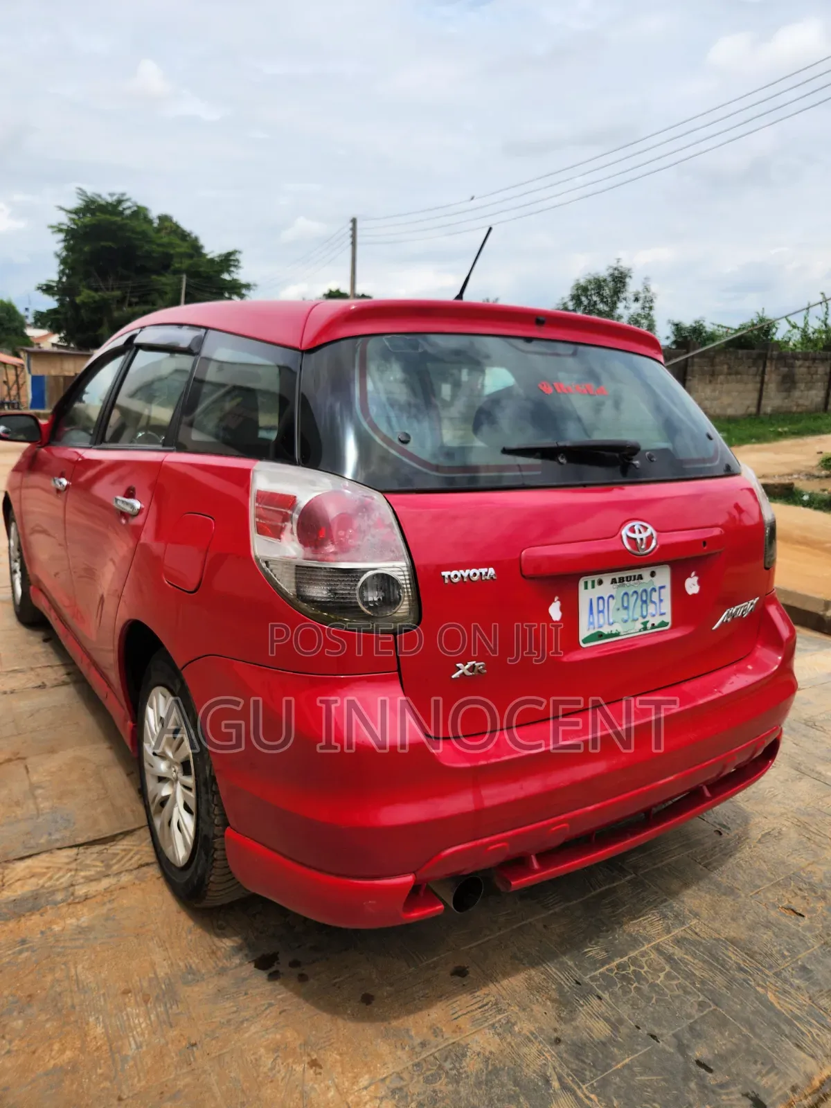 Toyota Matrix 2007 Red