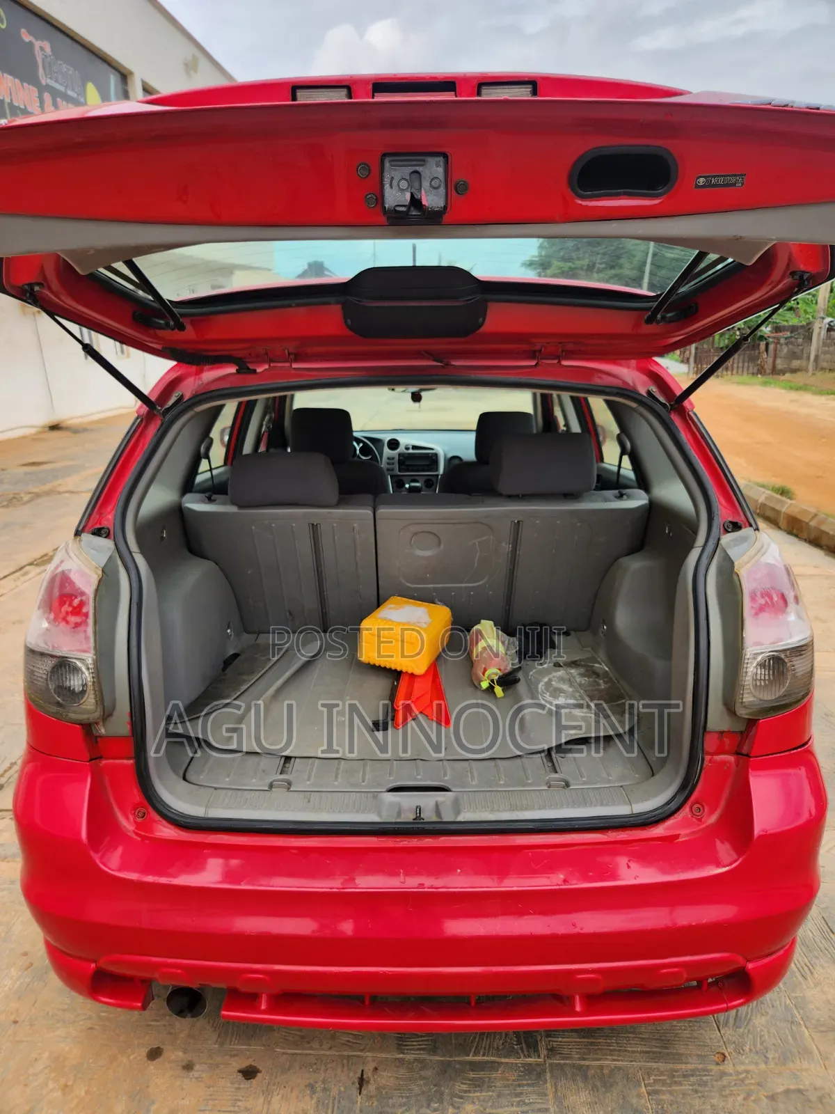 Toyota Matrix 2007 Red