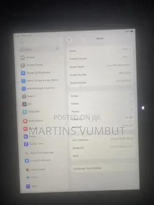 Apple iPad 10.2 (2021) 64 GB Gray
