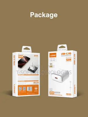 Lndio 45w Pd Super Fast Charger Q1415