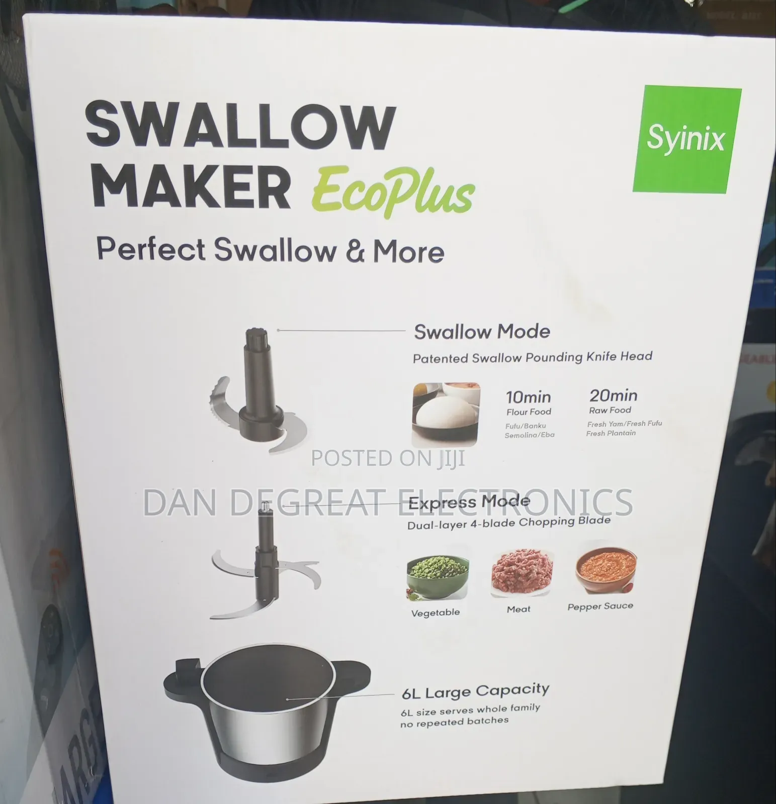 Synix Swallow Maker 6 Litters EcoPlus