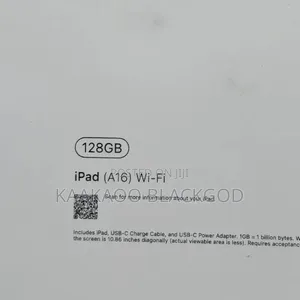 New Apple iPad Wi-Fi 128 GB Blue
