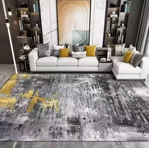 Brand New Mosaic Gray Contemporary Center Rug Size 160.x 230cm