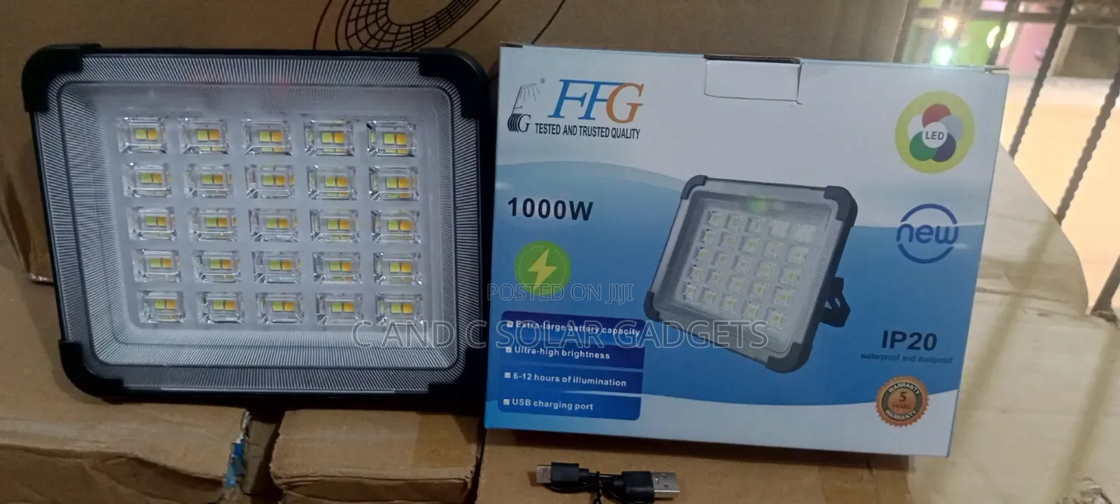 FFG 150 Watts Solar Flood Light