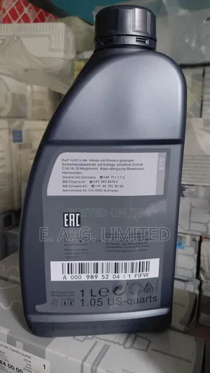 Mercedes-Benz Genuine Engine Oil SAE 5w-40 MB 229.5 (1L) – Original