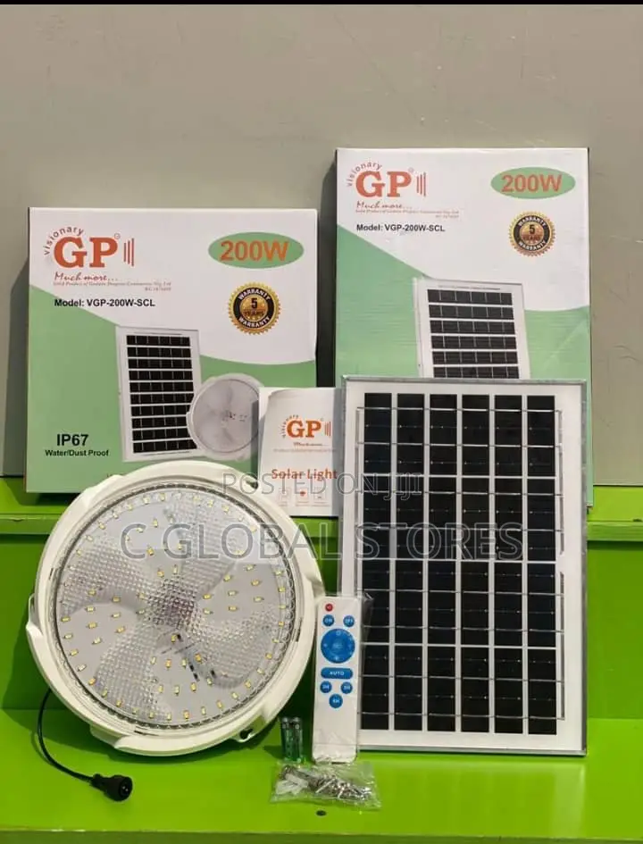GP Solar Ceiling Fittings