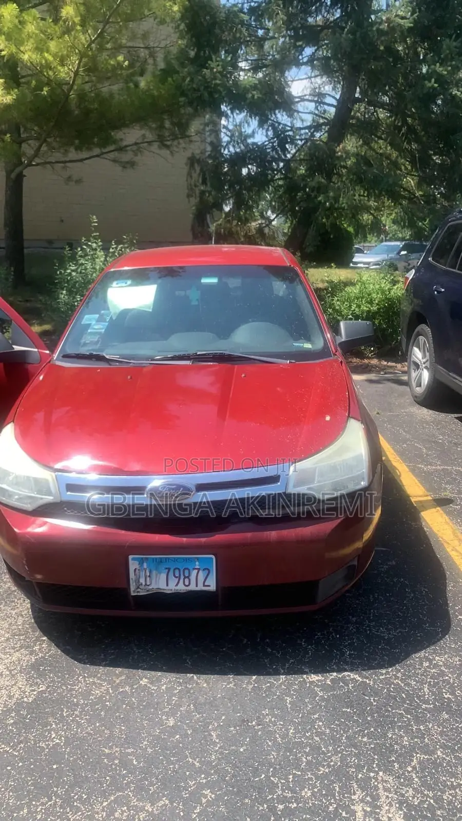 Ford Focus 2.0 SE 2009 Red