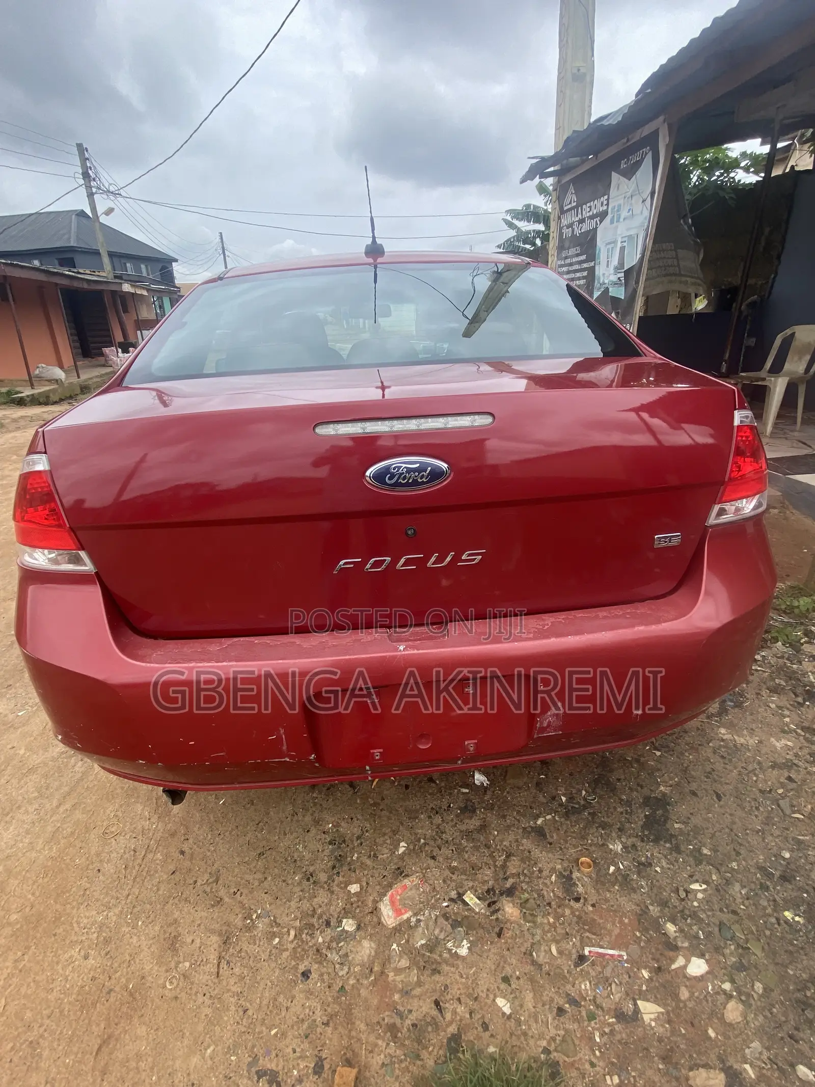 Ford Focus 2.0 SE 2009 Red