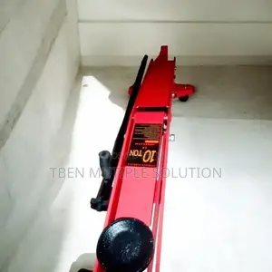 10-Ton Capacity Long-Frame Hydraulic Trolley Jack