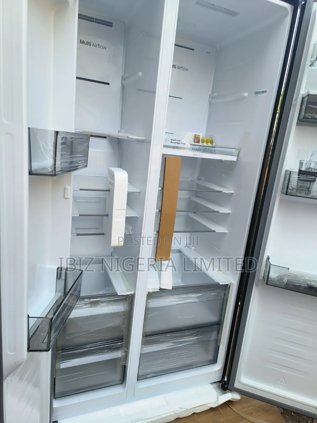 Hisense Side by Side Fridge(544l)