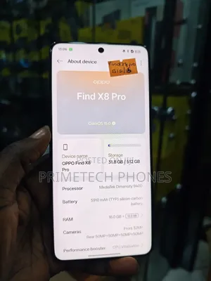 Oppo Find X8 Pro 512 GB Black