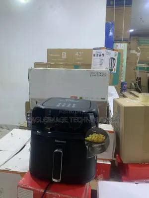 360° Hot Air Circulation Hisense 8L Air Fryer HO8AFBK1S1
