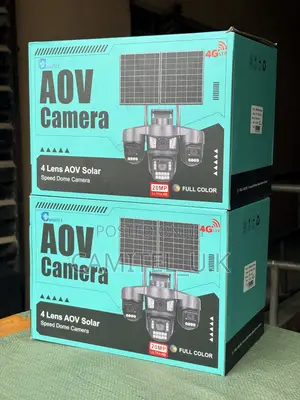 4-Lens AOV Solar Speed Dome PTZ Camera