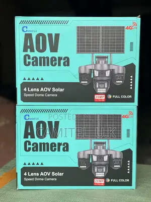 4-Lens AOV Solar Speed Dome PTZ Camera