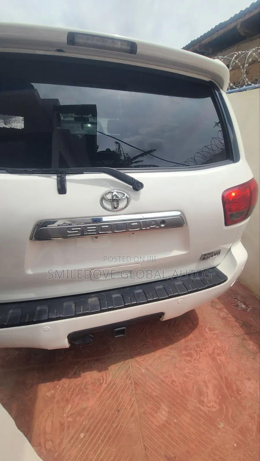 Toyota Sequoia 2012 White